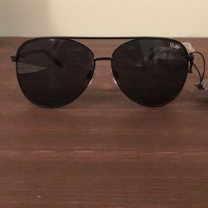 Quay black sunglasses
